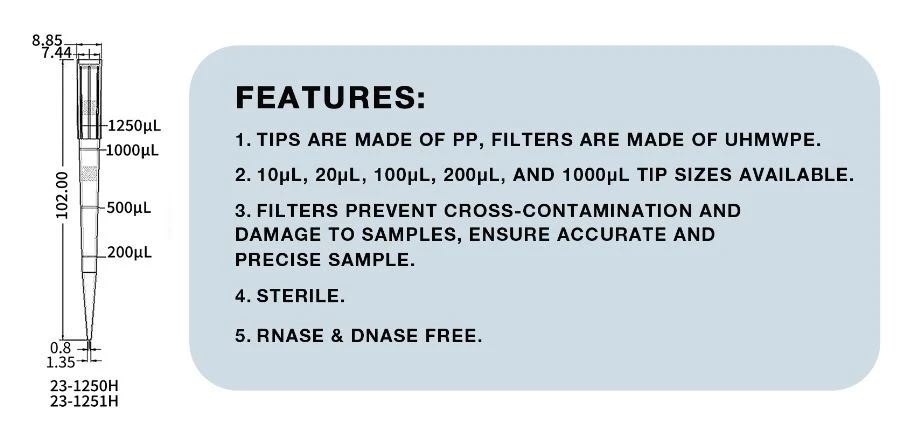 Filter tips