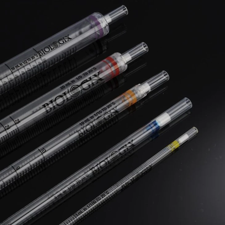 10ml Serological Pipette Individually Wrapped Sterile Laboratory Grade Serological Pipette