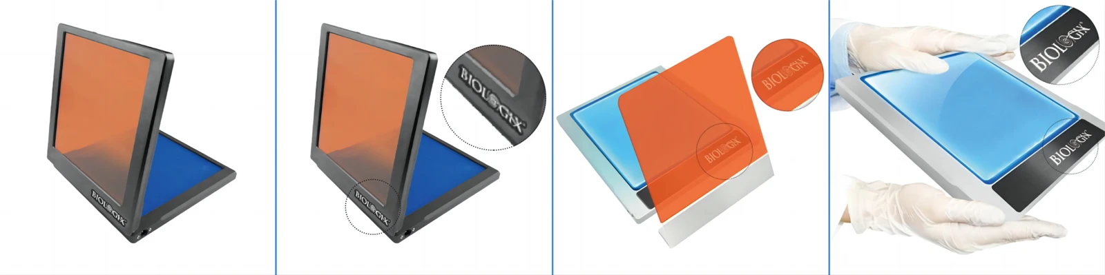 Aluminum alloy casing design BluView Transilluminator Aluminum alloy casing design BluView Transilluminator