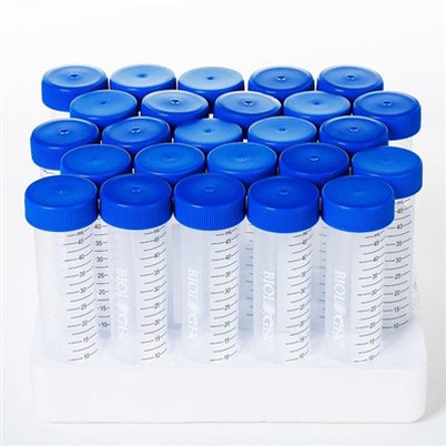 15ml, 50ml Sterili, Rack mhux sterili, Tubi taċ-ċentrifuga tal-qiegħ koniku tal-pakkett bl-ingrossa b'erja tal-kitba u gradwazzjoni