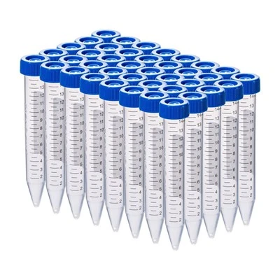 50ml Kwalità Għolja Flat Cap qiegħ koniku PP Ċentrifuge Tube
